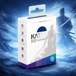 Ultimate Guard Katana Blue Premium Card Sleeves 100ct 66x91mm Standard - Image 1