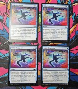 4x Make Disappear x4 NM Regular MTG Streets of New Capenna SNC Unplayed Magic - Image 1