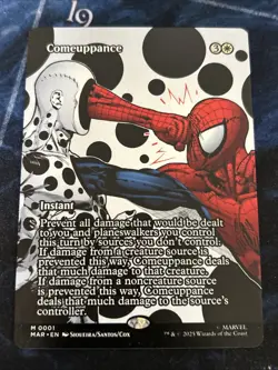 Comeuppance (Borderless) Marvel Universe Eternal-Legal Regular NM-M Unplayed - Image 1