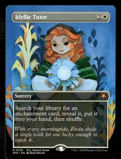 Lorwyn Eclipsed # Idyllic Tutor Borderless Special Guest - Image 1