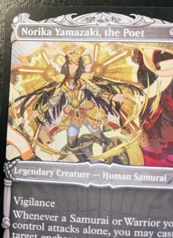 Norika Yamazaki, The Poet (Showcase) 311 NEO Uncommon Kamigawa: Neon Dynasty MTG - Image 2
