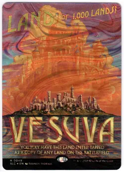 Vesuva Secret Lair Drop 0049 Halo Foil NM - Image 1