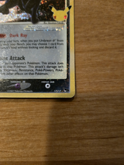 Umbreon Gold Star 17/17 Celebrations: Classic Collection - Pokemon Card - NM - Image 3