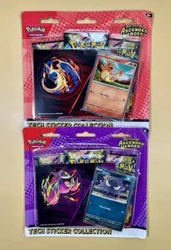 Pokemon TCG: Ascended Heroes Tech Sticker Collection Lot Two Charmander + Gastly - Image 1