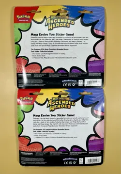 Pokemon TCG: Ascended Heroes Tech Sticker Collection Lot Two Charmander + Gastly - Image 2