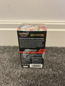 Pokemon TCG Mega Evolution Half Booster Box (18 Packs) BRAND NEW ✅ FAST 🚚 - Image 2
