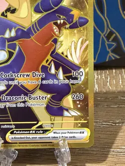Pokemon TCG Cynthia’s Garchomp EX Hyper Rare 241/182 Near Mint - Image 5