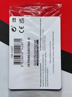 Pikachu GameStop Pre-release 028/078 Pokemon GO Holo Promo Sealed - Image 2