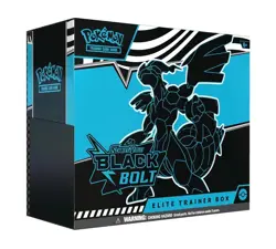 Pokemon Center Black Bolt Elite Trainer Box ETB Exclusive Scarlet Violet SEALED - Image 1