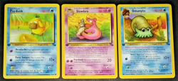POKEMON 1ST EDITION FOSSIL NON HOLO LOT - SLOWBRO PSYDUCK ARBOK + 9 MORE - Image 2