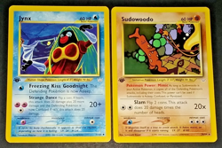 POKEMON 1ST EDITION NEO REVELATION NON HOLO LOT - SUDOWOODO JYNX QUAGSIRE + 5 - Image 2