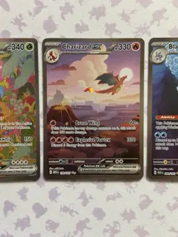 Pokemon TCG Lot Of 3 SARs - SV:151 - Venusaur 198, Charizard 199, Blastoise 200 - Image 3