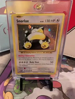 🔥💎Snorlax HOLO PROMO Pokemon XY179 Black Star Holographic Foil Rare - 💎🔥 - Image 4