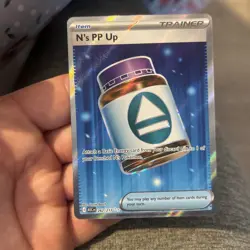 N's PP Up 262/217 Full Art Ultra Rare Pokemon TCG Ascended Heroes English NM - Image 1