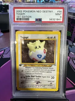 2002 Pokemon Neo Destiny Togepi 1st Addition - Image 2