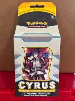 POKEMON TCG Cyrus + Klara Set of 2 Premium Tournament Collection FACTORY SEALED - Image 2