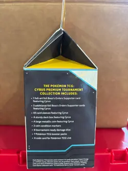 POKEMON TCG Cyrus + Klara Set of 2 Premium Tournament Collection FACTORY SEALED - Image 4