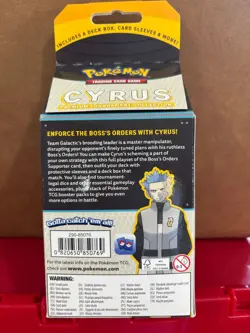 POKEMON TCG Cyrus + Klara Set of 2 Premium Tournament Collection FACTORY SEALED - Image 5