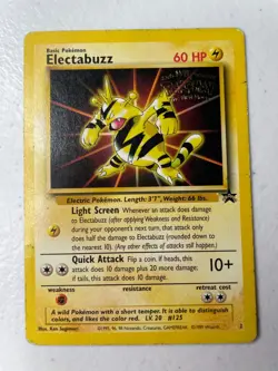 Pokemon ELECTABUZZ #2 - WB MOVIE PROMO 1999 - MP - Image 1
