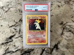 2000 POKEMON NEO GENESIS #18 TYPHLOSION-HOLO PSA 8 - Image 1
