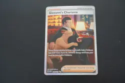 Giovanni's Charisma 204/165 - Pokemon SV: Scarlet & Violet 151 SIR - NM - Image 1