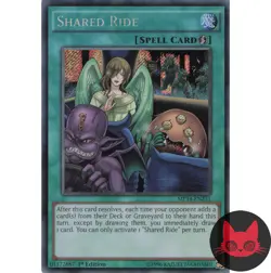 Yugioh Shared Ride MP14-EN231 Secret Rare 1st Edition LP - Image 1