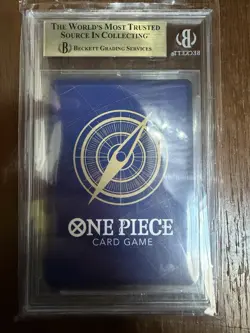 2025 One Piece OP13-118 Monkey D Luffy ALT ART SEC • BGS 9.5 • Early POP - Image 2