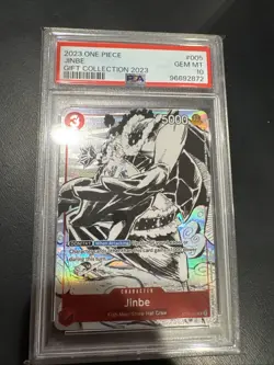 One Piece JINBE ST01-005 PSA 10 Gem Mint! English - Gift Collection 2023 - Image 1