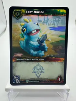 World of Warcraft TCG Foil Promo Crown Baby Murloc - Image 1