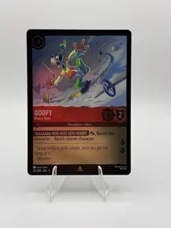 Goofy - Klutzy Skier 216/204 Foil Winterspell Disney Lorcana - Image 1