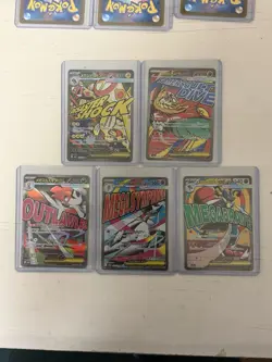 Pokemon Japanese AR Lot Psyduck Snorlax Nidoking Vaporeon Machoke + ex Cards - Image 4