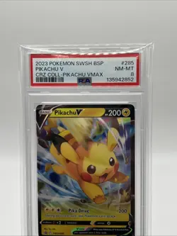 Pikachu V SWSH285 SWSH: Sword & Shield Promo Cards Holo - Image 2