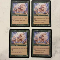 Magic the Gathering MTG Krosan Warchief Play Set Of 4 Cards - Image 1