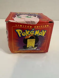 1999 POKEMON LTD EDITION 23K GOLD-PLATED TRADING CARD - JIGGLYPUFF - DAMAGED BOX - Image 3