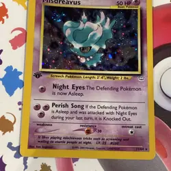 Misdreavus - 11/64 - Pokemon Neo Revelation 1st Edition Holo Rare Card WOTC NM - Image 2