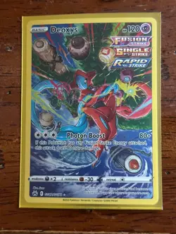 Deoxys GG12/GG70 Crown Zenith: Galarian Gallery - Pokemon Card - NM - Image 1