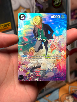 Sanji ST14-003 OP10 Royal Blood SP Full Art One Piece Card Game English - Image 2