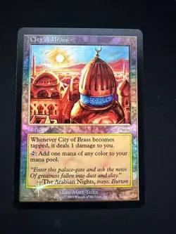 Magic: The Gathering Foil City of Brass - Junior Series Promos (JSS) - Image 1