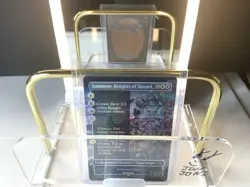 1x Summon: Knights of Round, Foil, Borderless Art, Final Fantasy, MTG NM - Image 1