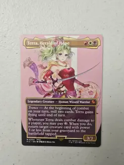 Terra, Herald of Hope (Borderless) Commander: Final Fantasy Regular - Image 1