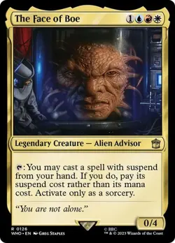MTG - The Face of Boe - Doctor Who - Magic the Gathering - Image 1