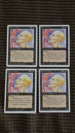 Magic: the Gathering / MtG Sengir Vampire x4 Revised - Image 1