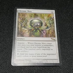 Chrome Mox Mirrodin Rare Artifact English Wizards of the Coast Regular - Image 1