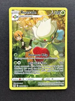 Pokemon TCG Roserade Tg02/Tg30 Swsh11: Lost Origin Trainer Gallery Holo - Image 1