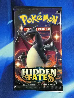 Pokemon 2019 Sun & Moon Hidden Fates Booster Pack Lot X4 Artset Charizard Nm M - Image 2