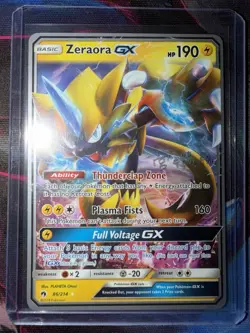 Pokemon TCG Zeraora GX 86/214 world championship 2019 - Image 1