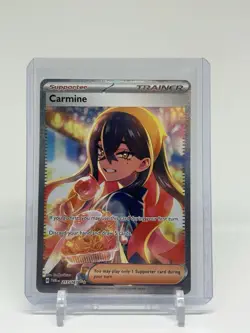 Carmine SIR Pokemon TCG Trainer 217/167 Twilight Masquerade - Image 1