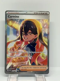 Carmine SIR Pokemon TCG Trainer 217/167 Twilight Masquerade - Image 3