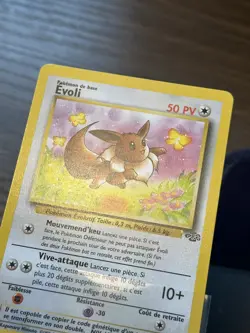 Pokemon Evoli (Eevee) 51/64 - GERMAN Jungle WOTC - Never Played NM/M - Image 3