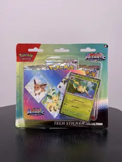Pokemon TCG Prismatic Evolutions Tech Sticker Collection - Leafeon - Image 1